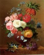 unknow artist Floral, beautiful classical still life of flowers.089 oil painting reproduction